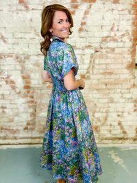 Marie Floral Print Dress