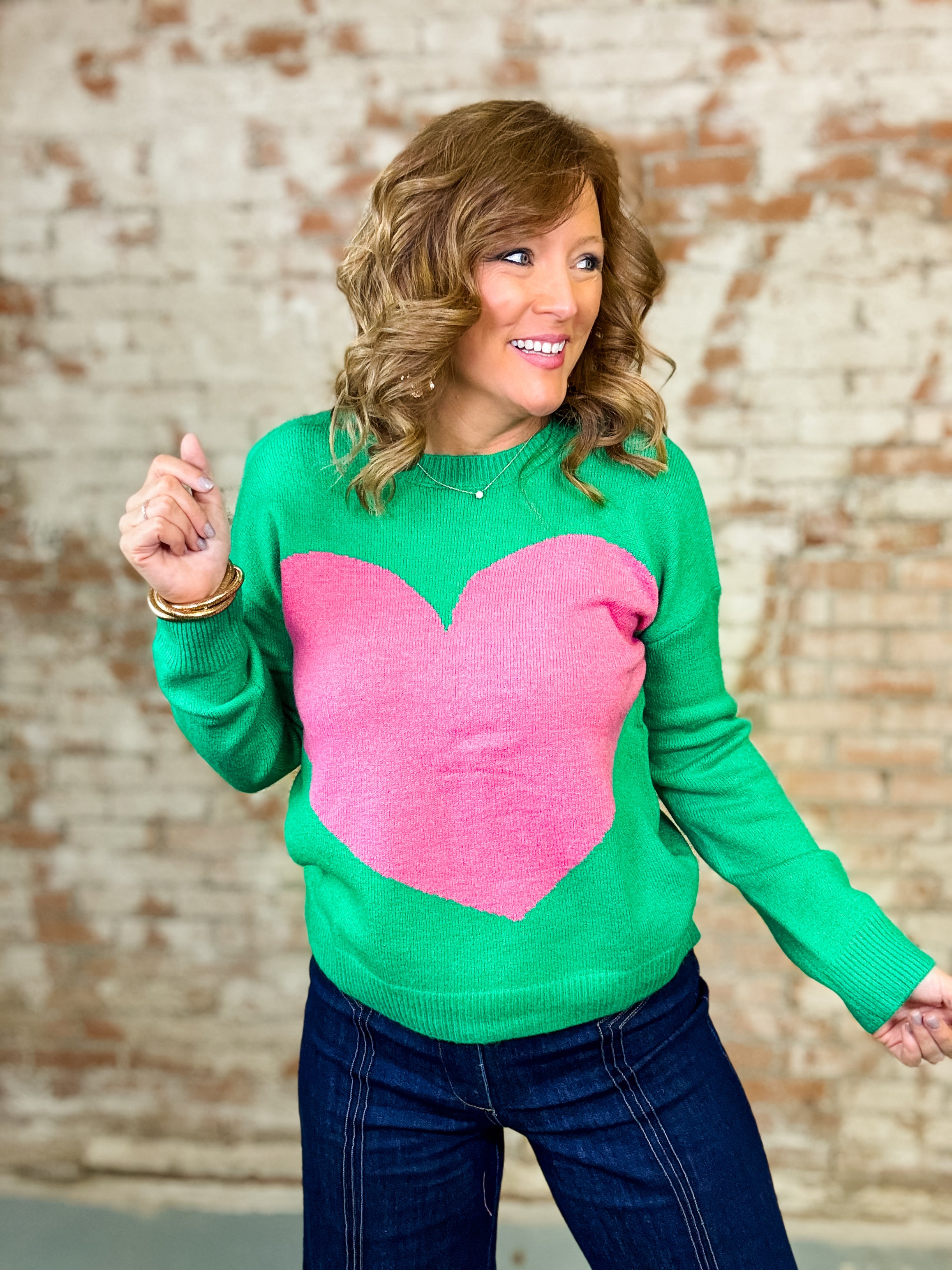THML Aurora Heart Sweater