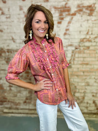 Ivy Jane Ronda Ruffle Top