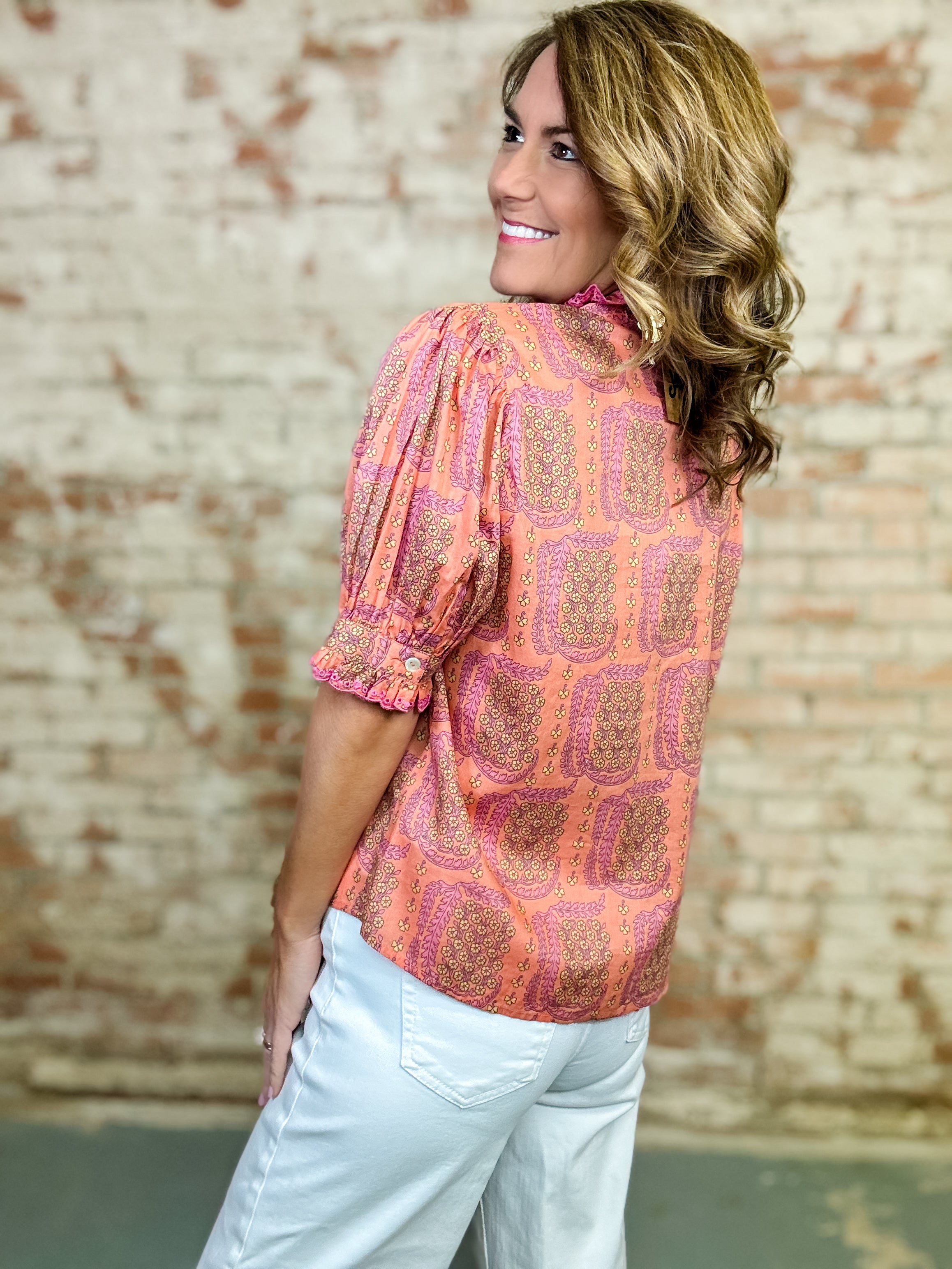 Ivy Jane Ronda Ruffle Top