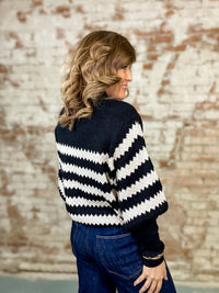 Reagan Striped Sweater