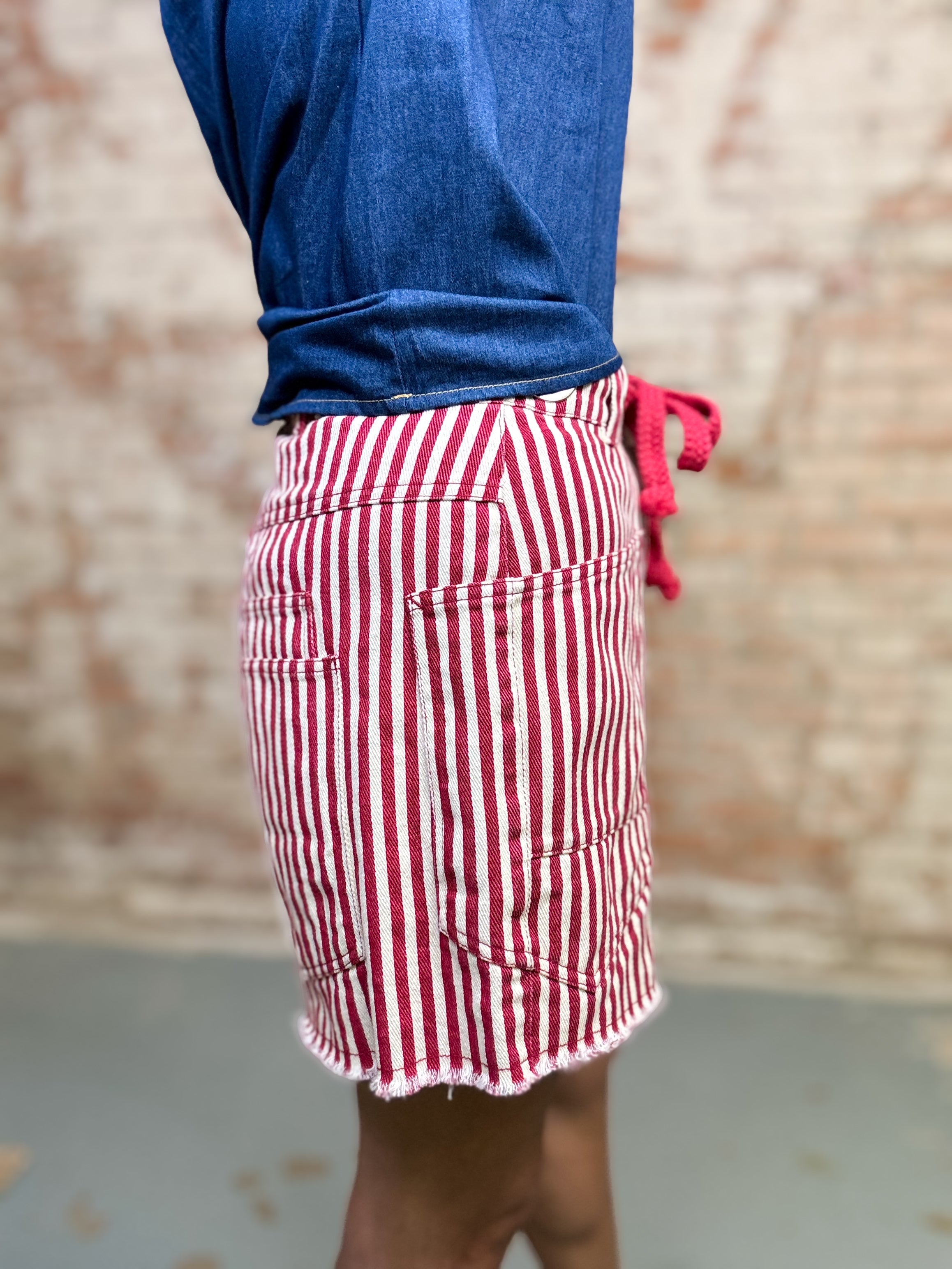 Millie Stripe Shorts