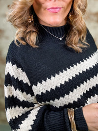 Reagan Striped Sweater