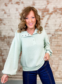 Ayzel Waffle Knit Top