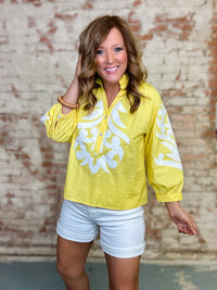 Mila Applique Top