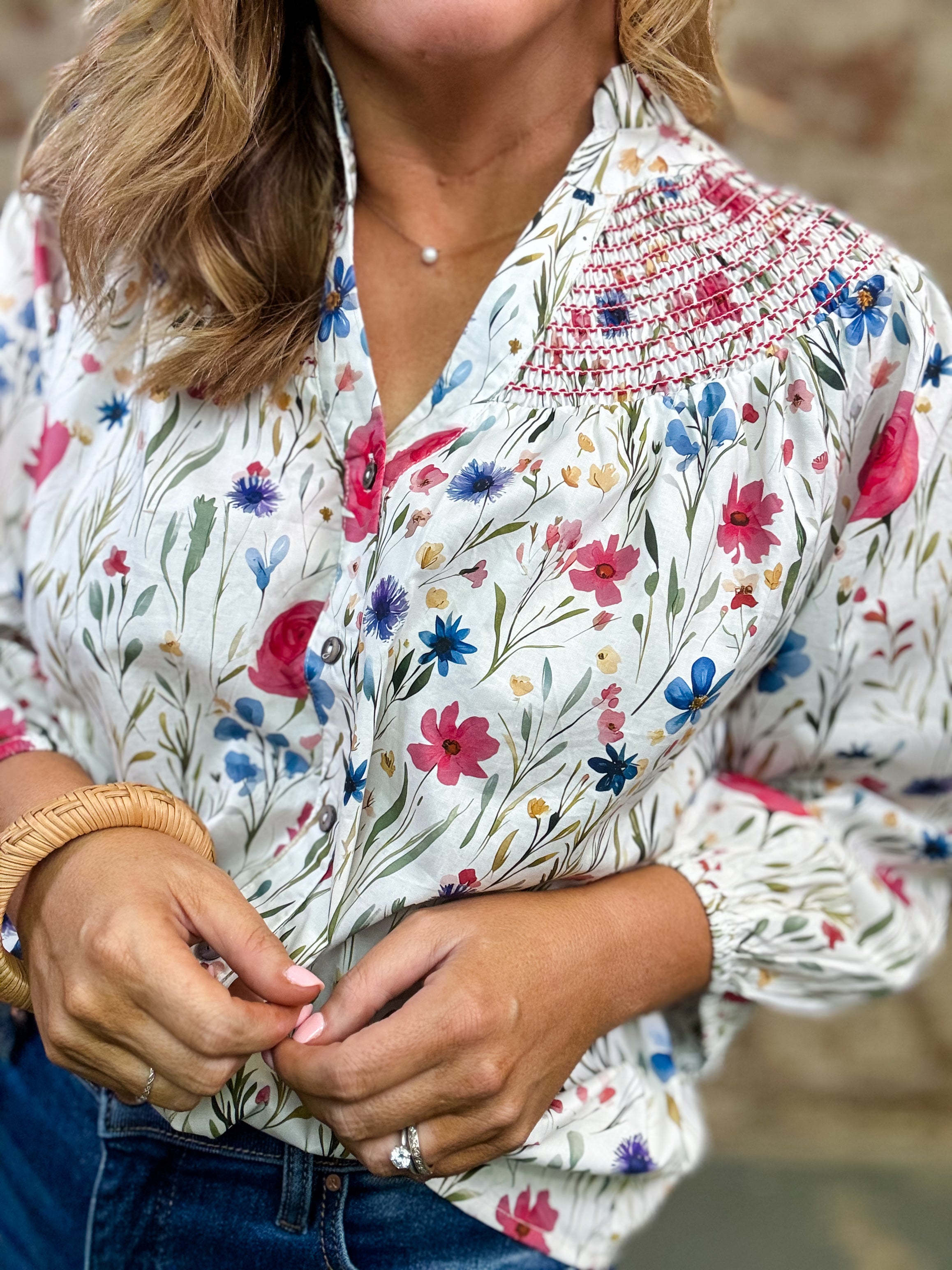 Zosia Floral Top