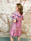 Suzie Ruffle Sleeve Dress
