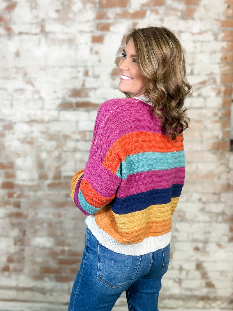 Andrea Stripe Sweater