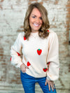 Nikole Strawberry Sweater