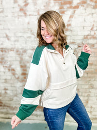 Dayna Color Block Pullover