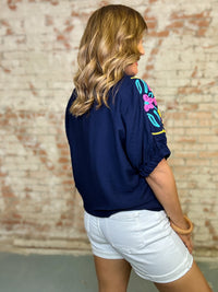Jaslyn Embroidered Top