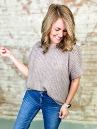 Kaylee Chunky Knit Sweater Top