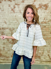 Marcella Textured Top
