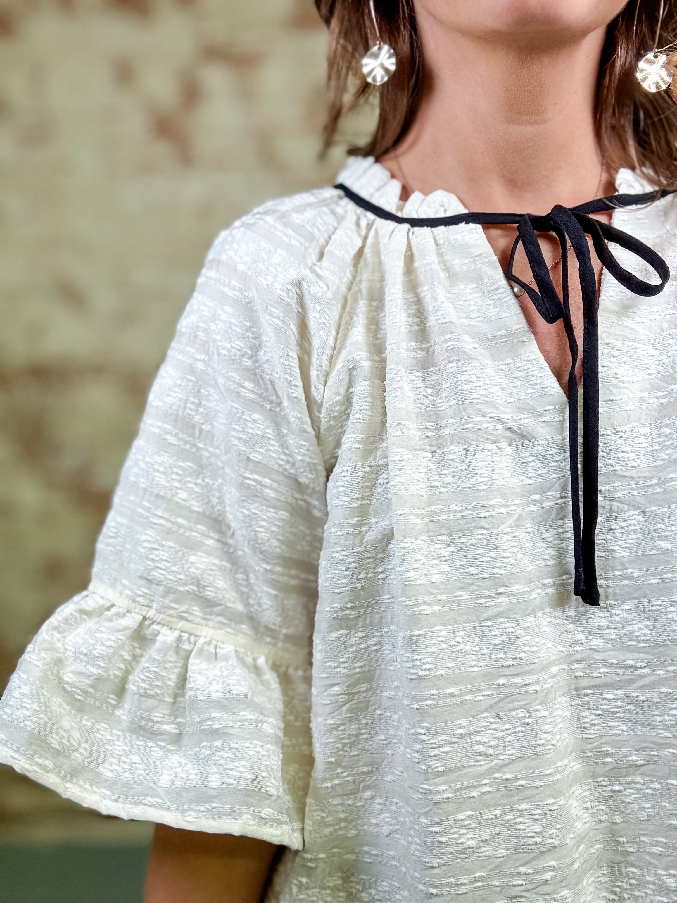 Marcella Textured Top