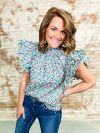 THML Vanessa Floral Top
