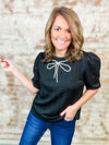 Sandi Pearl Bow Top