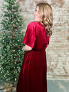 Gillian Velvet Midi Dress