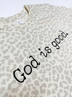 God is Good Leopard Tee