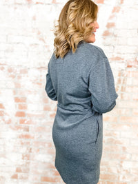 Cordova Luxeknit Cowl Neck Dress