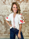 THML Brynn Embroidered Top