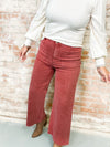 Calhoun Cropped Wide Leg Denim