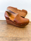 Yellowbox Tan Bidelia Wedge Clog