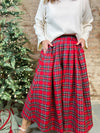 Poppy Plaid Skirt