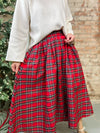 Poppy Plaid Skirt