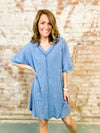 Bridget Mineral Washed Ribbed Dress - FINAL SALE