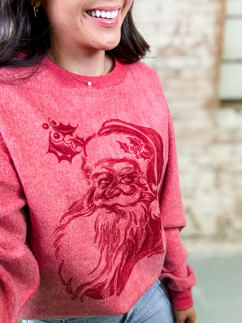 Blakelyn Inside Out Santa Sweater