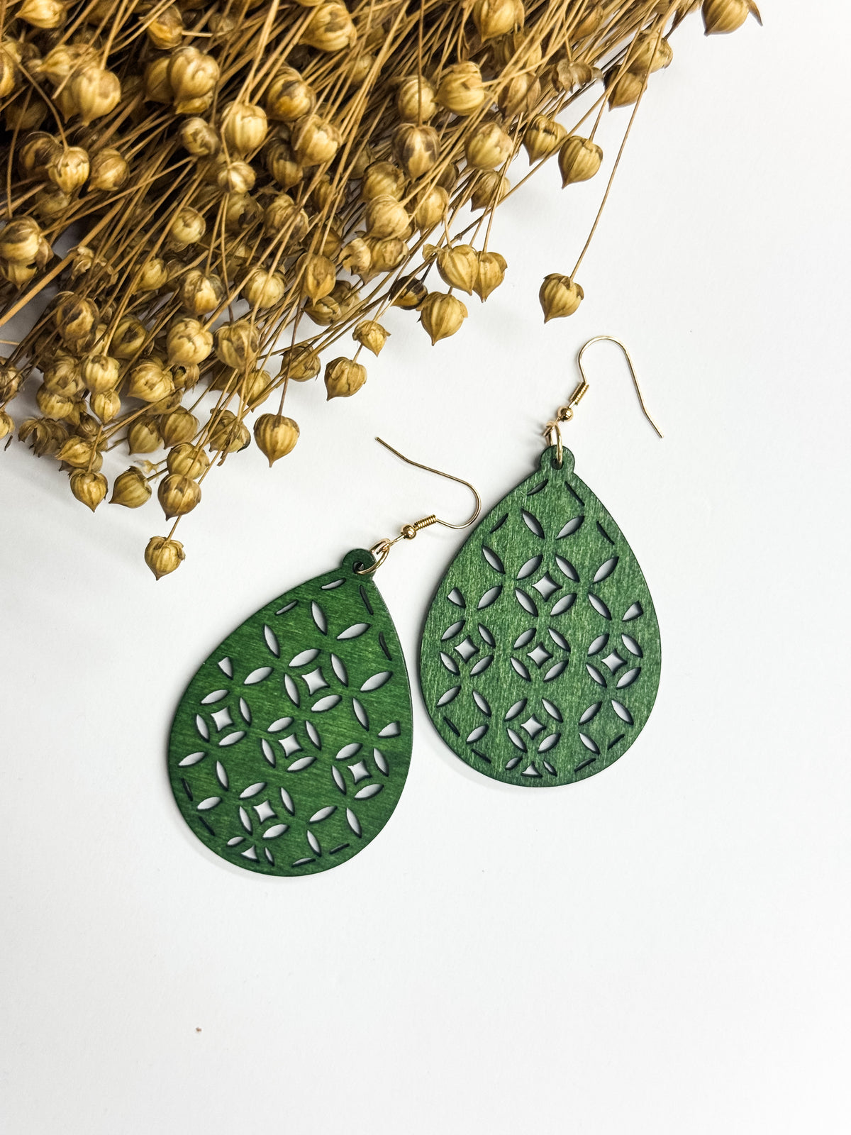Ash Wood Earrings