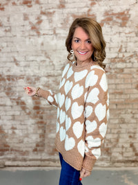 Marlowe Heart Accent Sweater