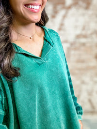 Glory Raw Edge Top