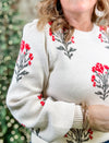 Satterwhite Flower Stem Sweater