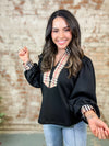 Carden Plaid Top