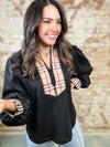 Carden Plaid Top