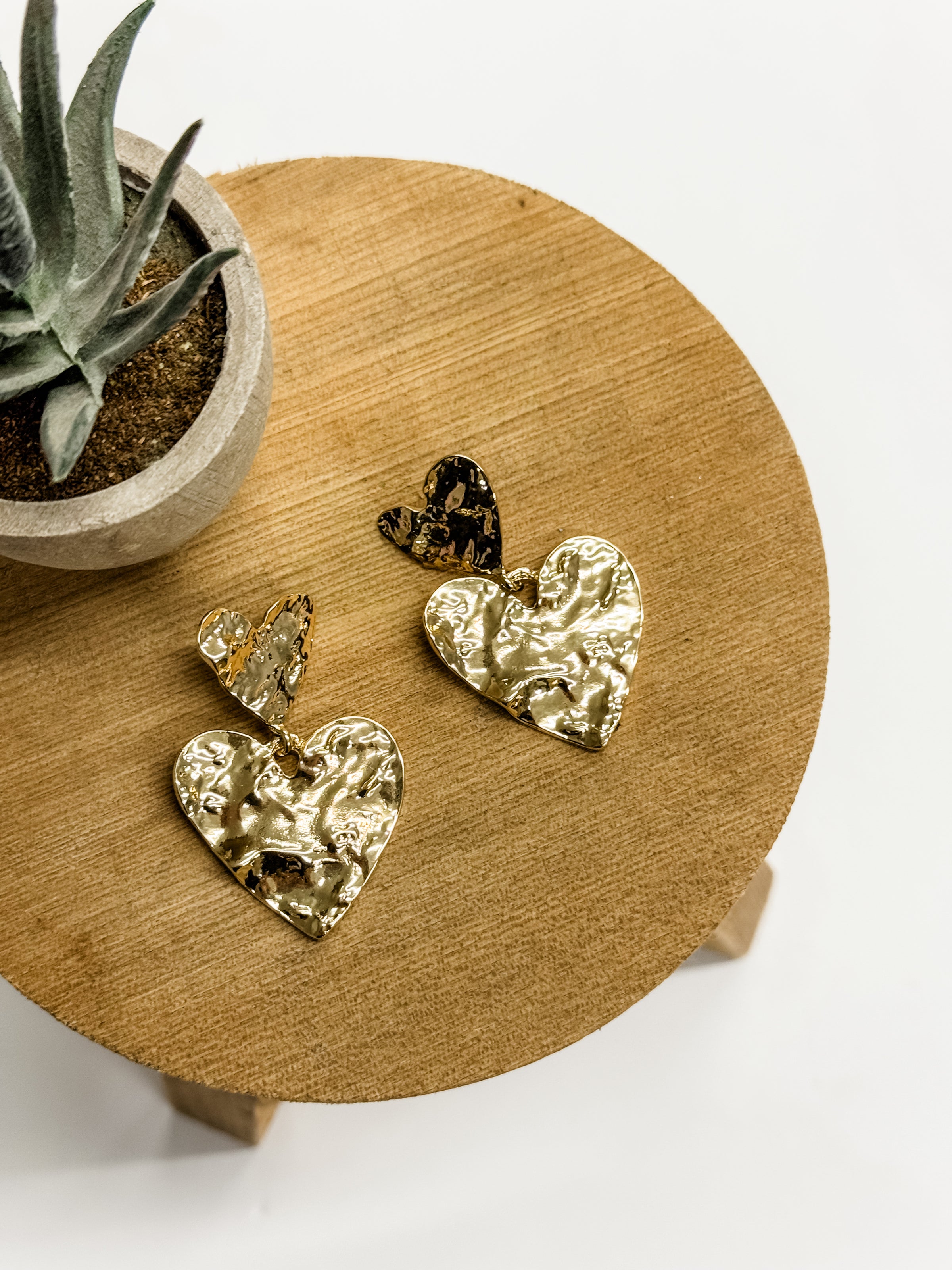 Tilly Heart Charm Earring