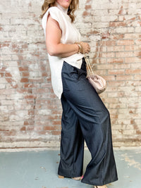 Mcafee Pintuck High Waist Pants