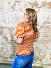 Twila Puff Sleeve Stripe Top