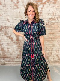 Alara Floral Midi Dress