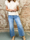 Caro Mid Rise Crop Jeans