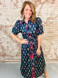 Alara Floral Midi Dress