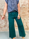 Heath Crop Wide Leg Jeans