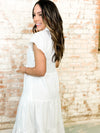 Shaylee White Tiered Dress - FINAL SALE