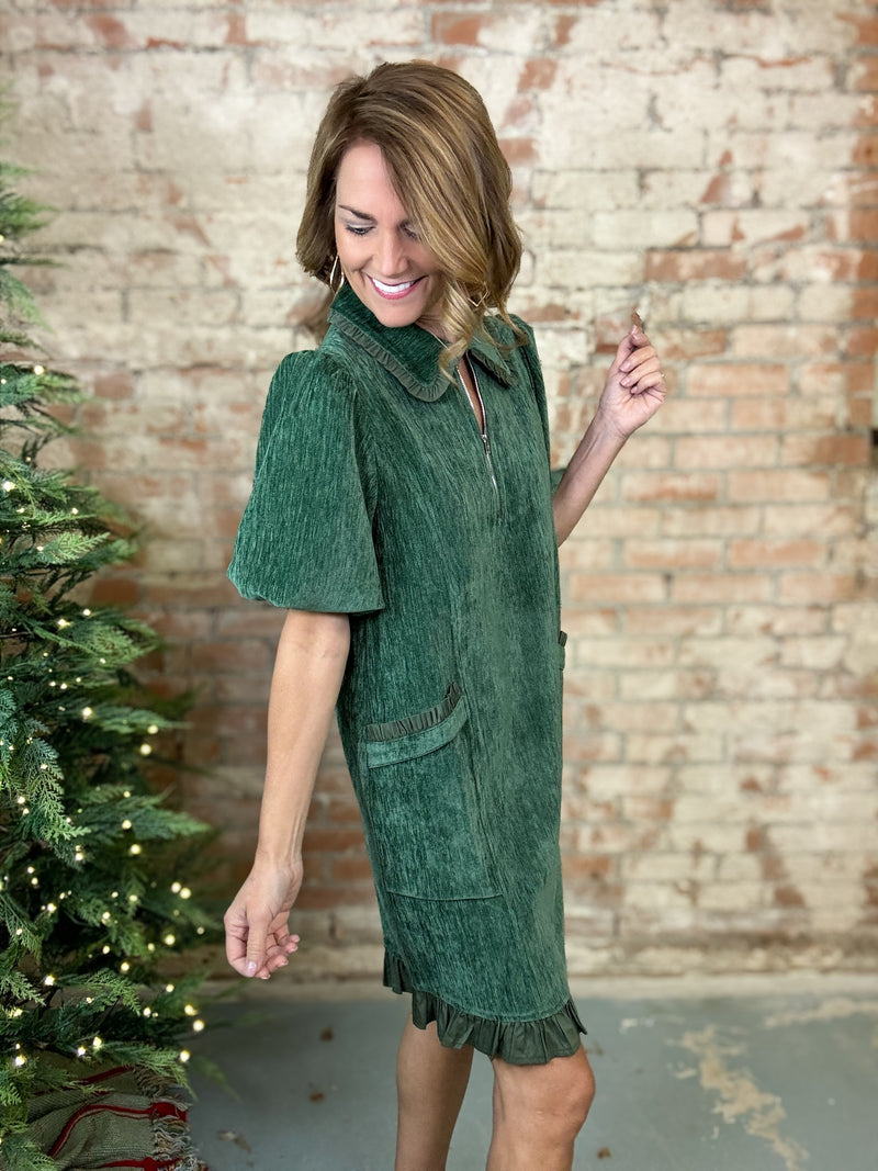 Lyraen Bubble Sleeve Dress