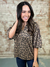 Wade Leopard Top