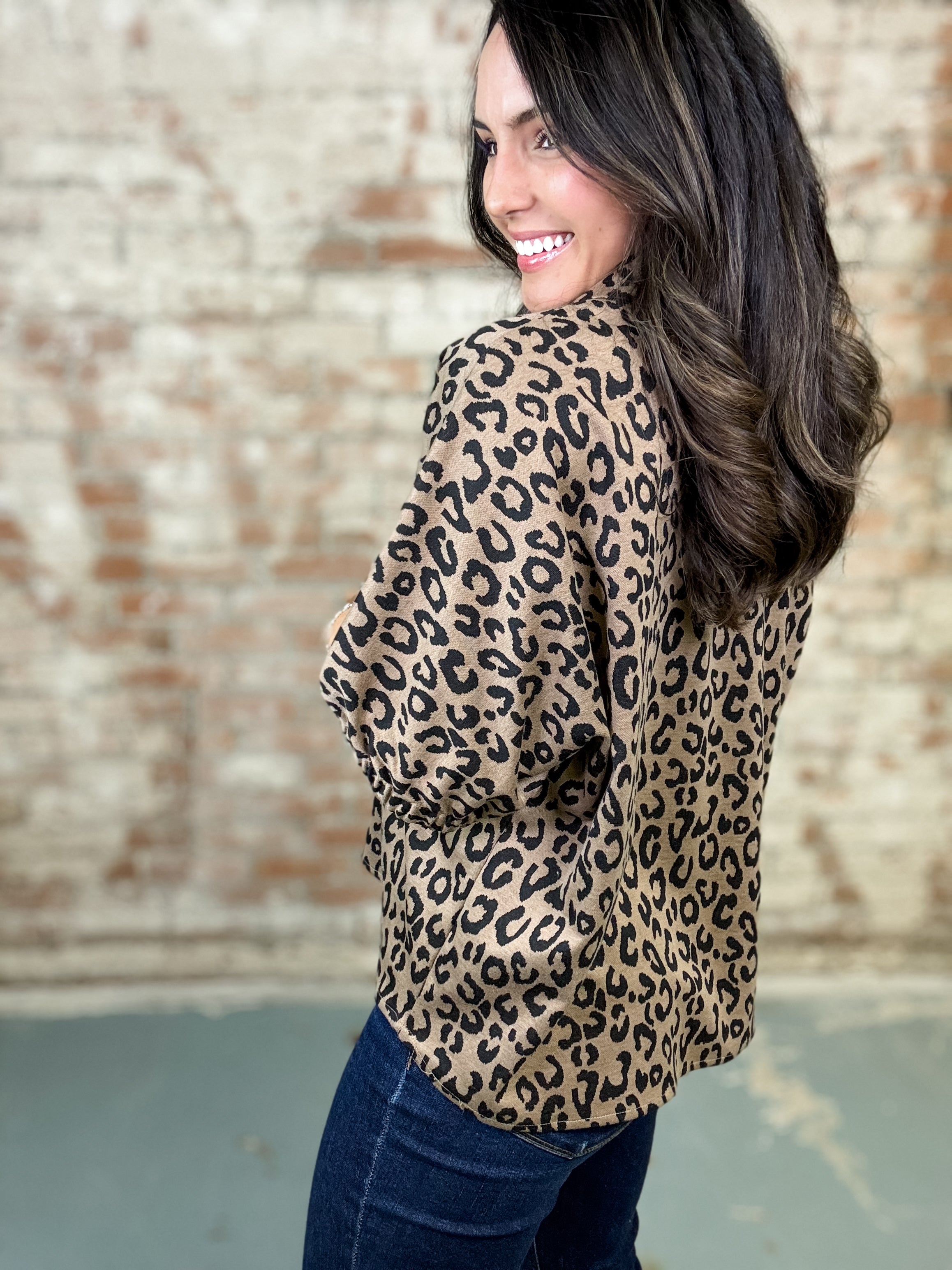 Wade Leopard Top