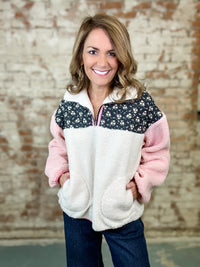 Cael Sherpa Fleece Pullover
