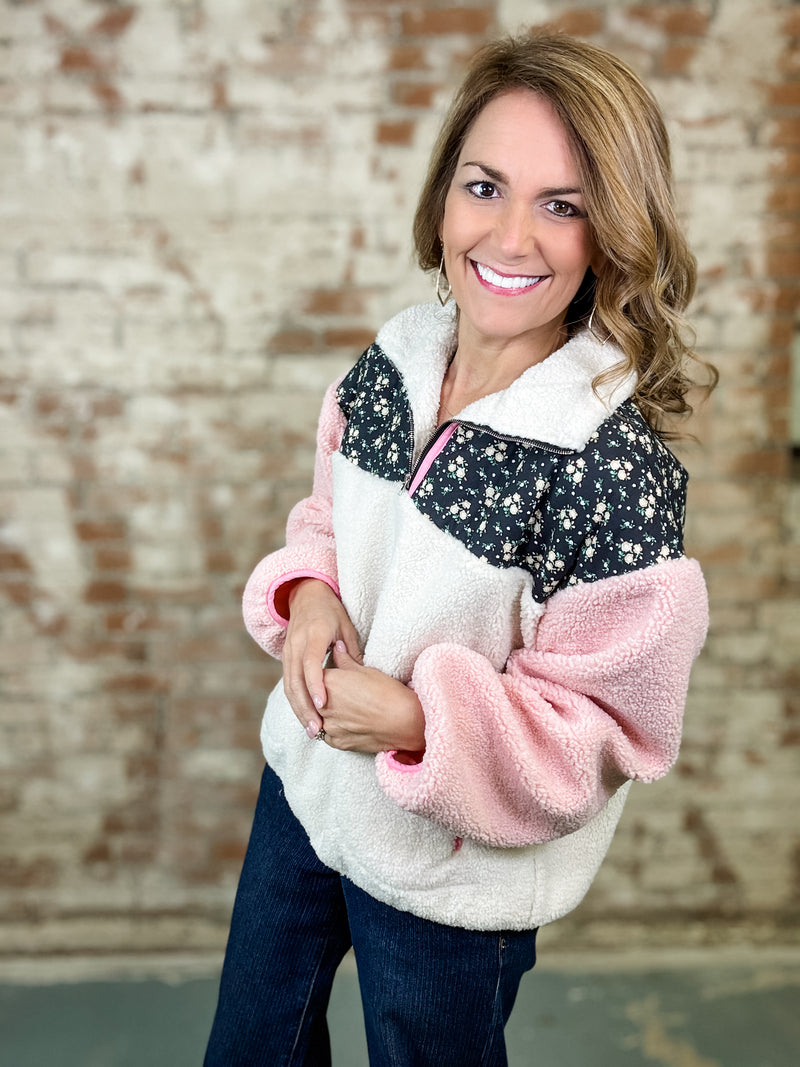 Cael Sherpa Fleece Pullover
