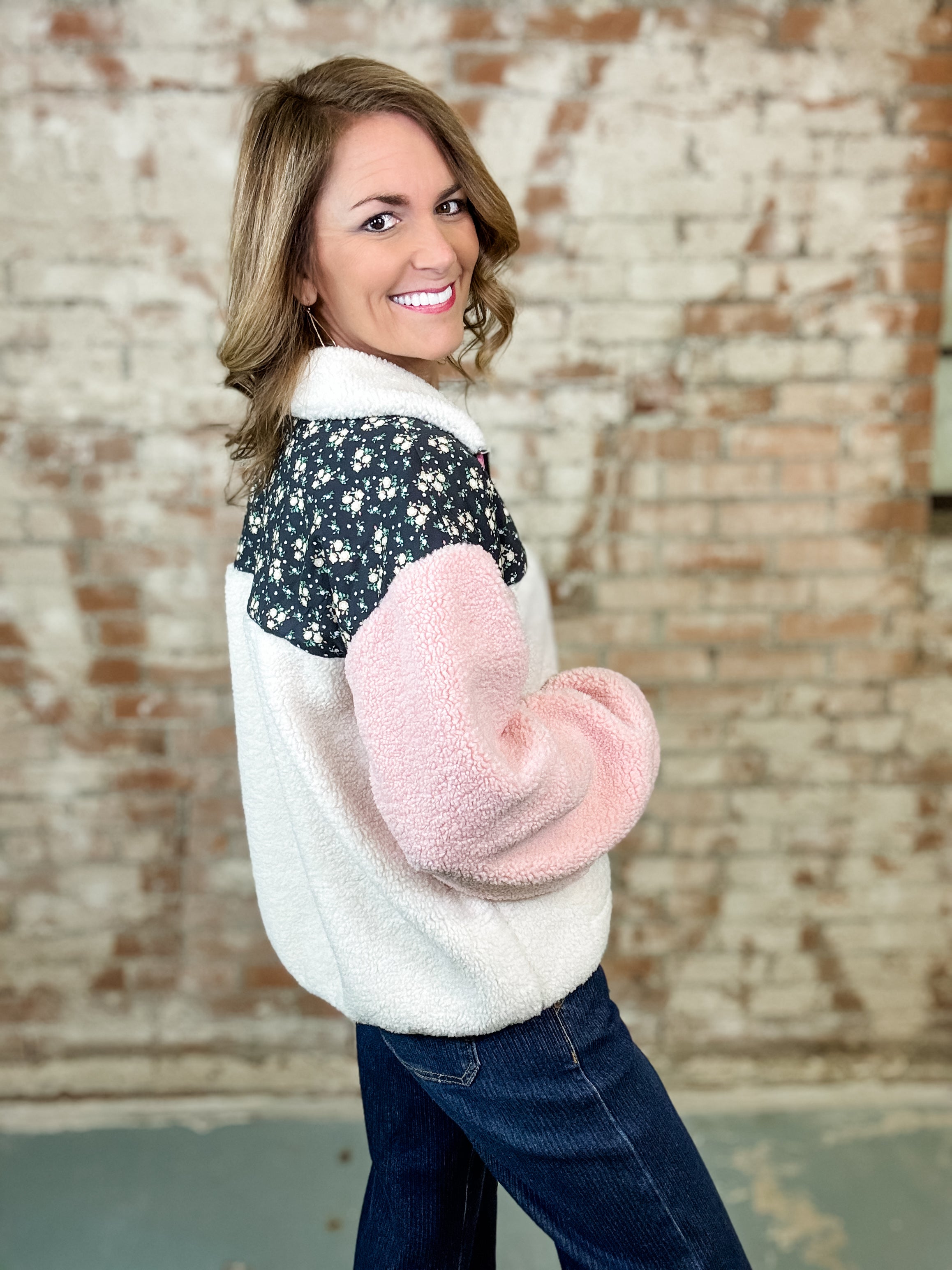 Cael Sherpa Fleece Pullover